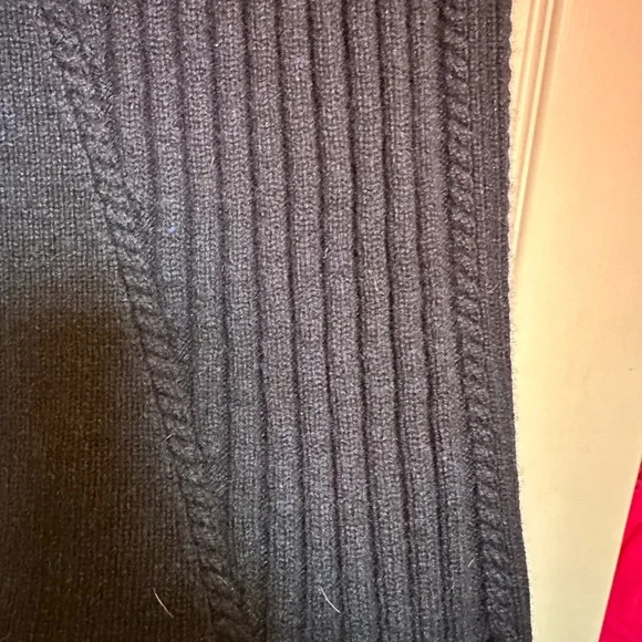 Chanel cashmere knit skirt